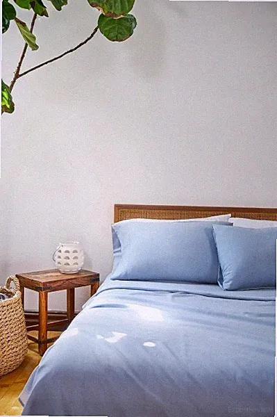 Buffy 100% Eucalyptus Sheet Set, Lt. Blue - Full