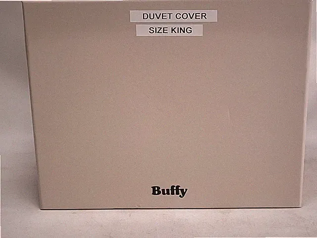 Buffy Breeze Eucalyptus Blue Striped Duvet Cover King Size