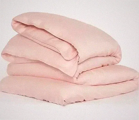 Buffy Breeze Eucalyptus Duvet Cover King/ Blush Pink