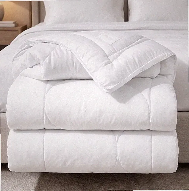 Buffy Cloud Comforter- Lyocell -Duvet Insert- Queen-White-New