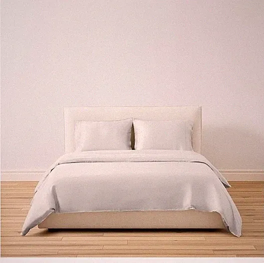 Buffy Duvet Cover Color 21 SeaShell King Lyocell