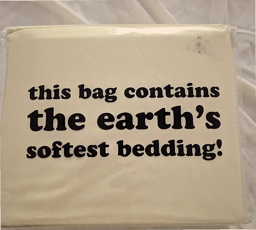 Buffy Eucalyptus Duvet Cover Cream /FullQueen Size Softest Bedding Lyocel NIB