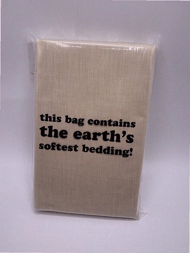 Buffy Eucalyptus Standard Shams (2) Beige ND Lyocell NEW (C)