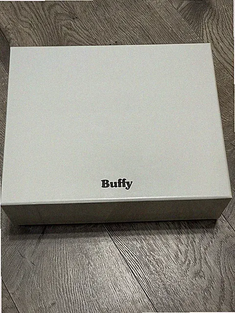 Buffy Lyocell Duvet Cover QUEEN Never Out Of Box White/ Beige No. 23 NIB