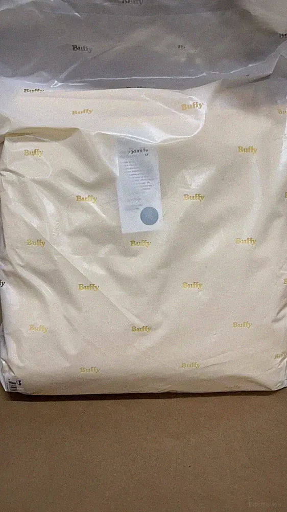 Buffy Plantain TENCEL Lyocell Puffer Throw Blanket - Plantain