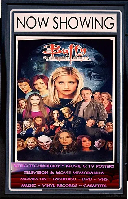 Buffy the Vampire Slayer and Cast Fleecy Throw Rug Blanket 180x220cm Free Post