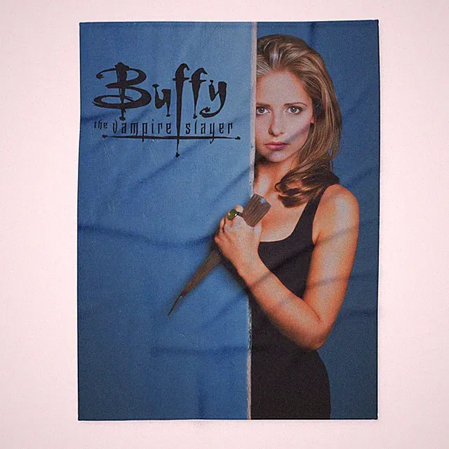 Buffy The Vampire Slayer Arctic Fleece Blanket 60" × 80", TV Show Throw