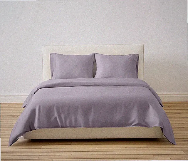 NEW! Buffy Breeze Eucalyptus Duvet Cover Queen Size Lilac Light Purple