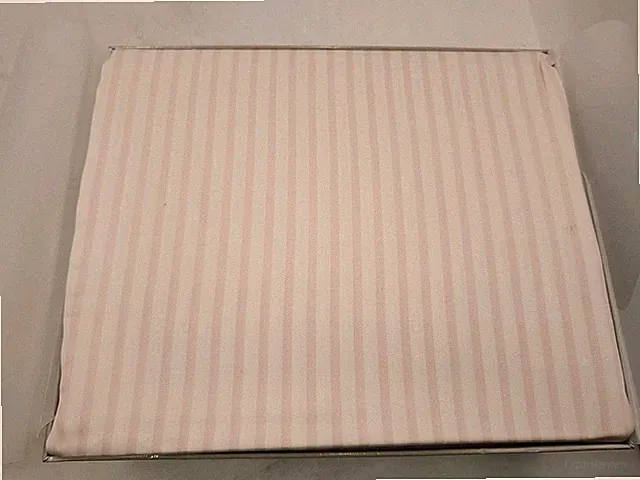 NEW Buffy Breeze Sheet Set. FULL Size in Blush Stripe