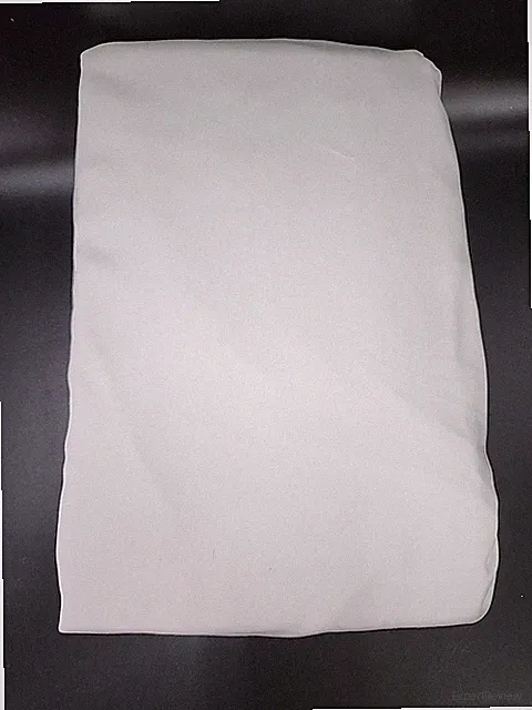 new~ Buffy Fitted Sheet Lyocell, Full, Color: White 01